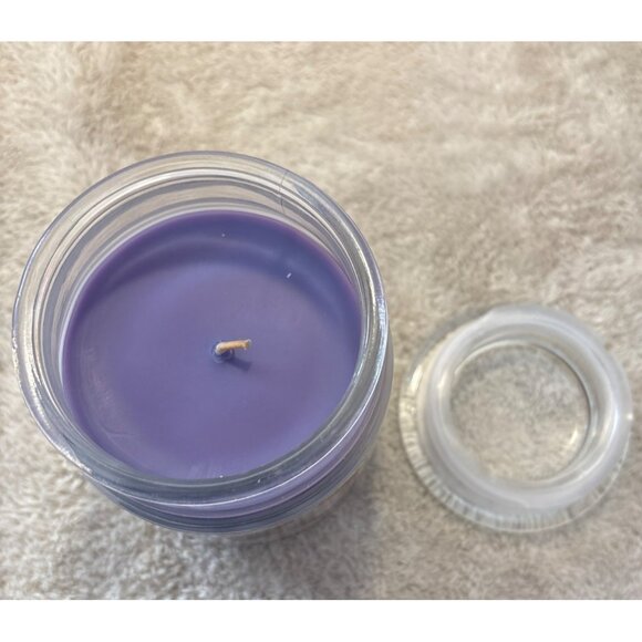 Ashland Jar Candle Coconut Sea Salt 17 Oz Scented Candle In Glass Jar Lid Purple - Picture 6 of 6